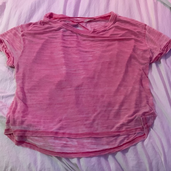 Free People Tops - Free People pink voila tee